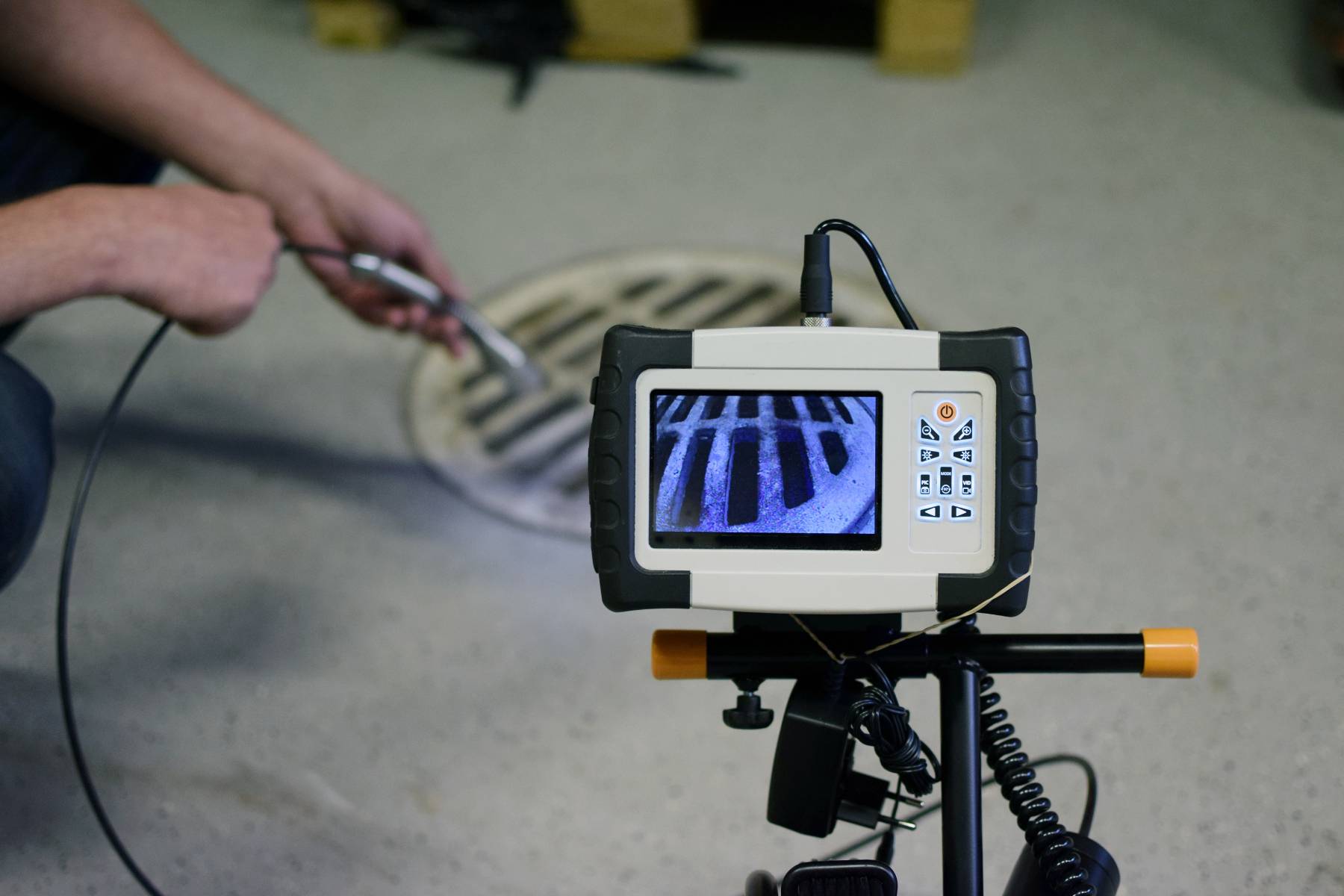 sewer scope inspection